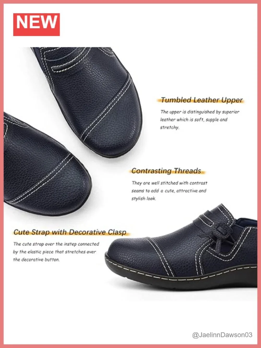Women's Classic Comfort Leather Loafers Slip-Ons Casual Dress Shoes Lightweight